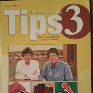 Fons & Porter 100 Expert Quilting Tips Volume 3 DVD